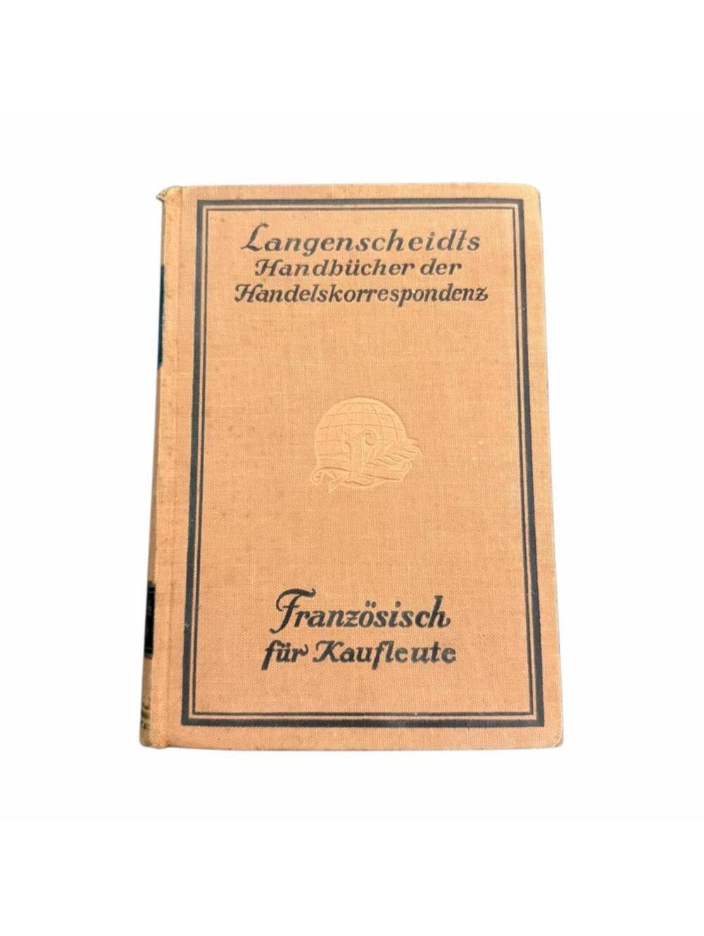 1924 Französisch für Kaufleute Langenscheidt Handbook Commercial Correspondence